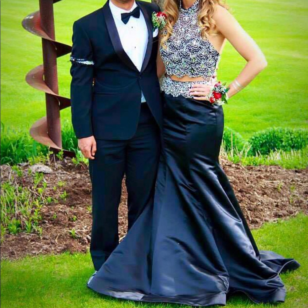 2-pc prom dress